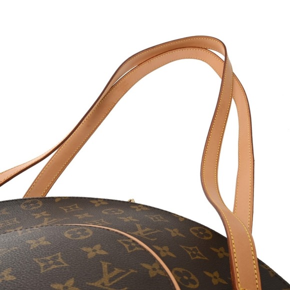 LOUIS VUITTON Brown Monogram Canvas Ellipse Shoulder Bag - Picture 5 of 11